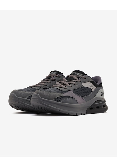 Skechers Bobs Arc Waves 2.0 Erkek Siyah Spor Ayakkabı 118342 Bkmt Siyah