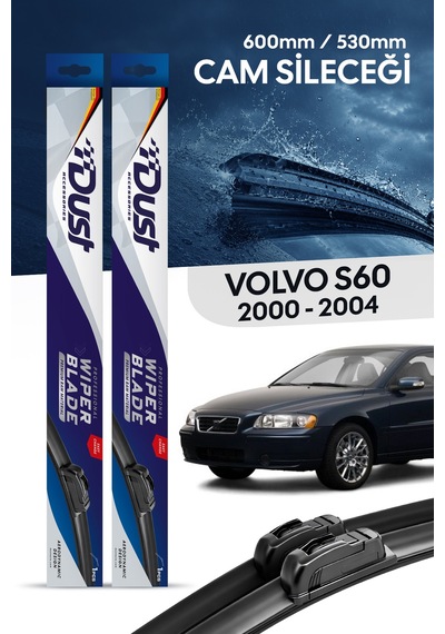 Volvo S60 Silecek Takımı 2000-2004 Uyumlu 600mm/530mm