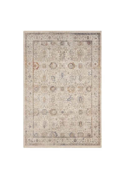 Seyran Halı Asır 0256 Krem Polyester Makine Halısı