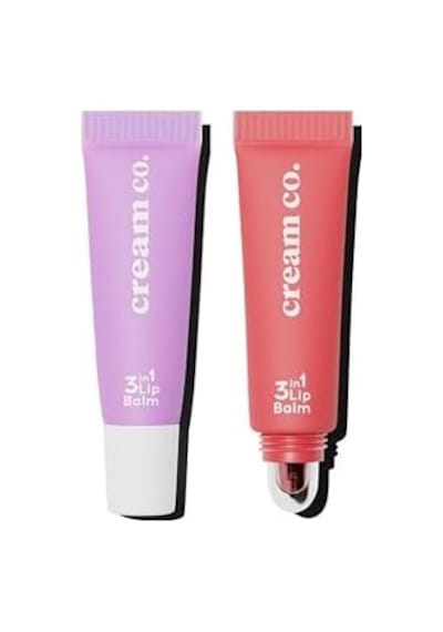 Cream Co. Nemlendirici Parlatıcı 3in1 Lip Balm, Dudak Bakım, Rose Gülkurusu, Hyaluronik Asit Seramid