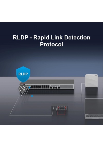 Ruıjıe Rg-s2915-24gt4ms-l 24 Port 10/100/1000 4 X Sfp Yonetılebılır Rack Mount Swıtch