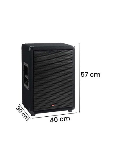 Lastvoice Lps-12ma Mikrofonlu Portatif Ahşap Kabin Hoparlör 12 İnç 800w