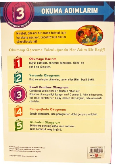 Dısney Okuma Adımlarım - 3. Adım - Encanto - Mirabel İn Keşfi