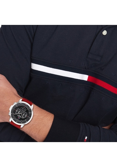 Tommy Hilfiger TH1710490 50 mm Kırmızı Erkek Kol Saati