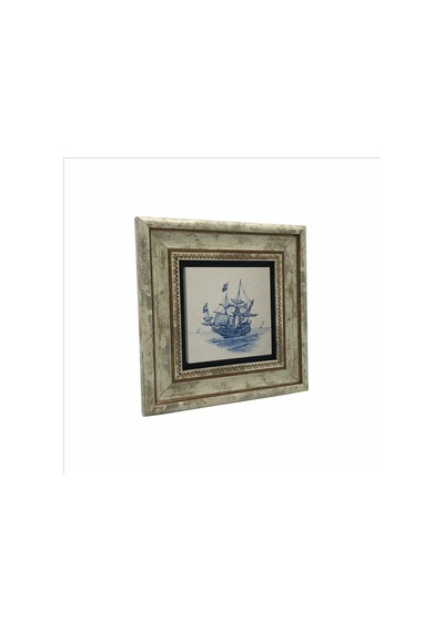 Hollanda Deseni Baskılı Taş Tablo 20x20 606