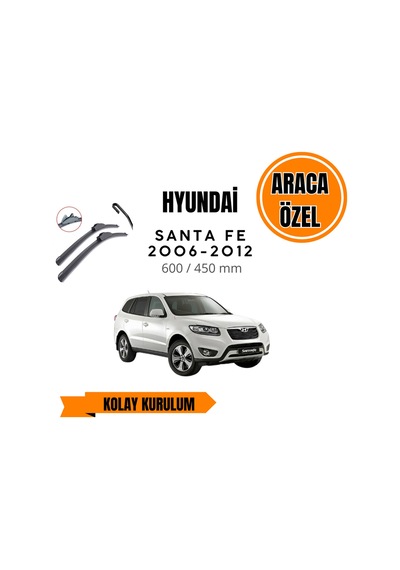 Hyundai Santafe 2006-2012 Araca Özel Silecek