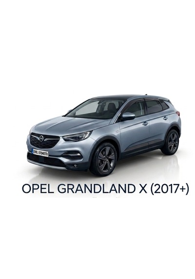 Opel Grandland X 2017 Ve Sonrası 4'lü Cam Rüzgarlığı Siyah