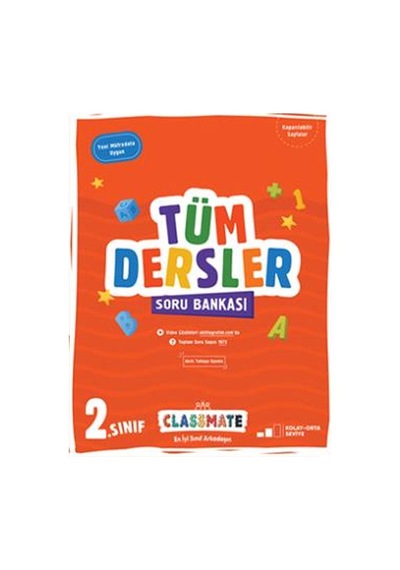 2. Sınıf Classmate Tüm Dersler Soru Bankası Okyanus Yayınları