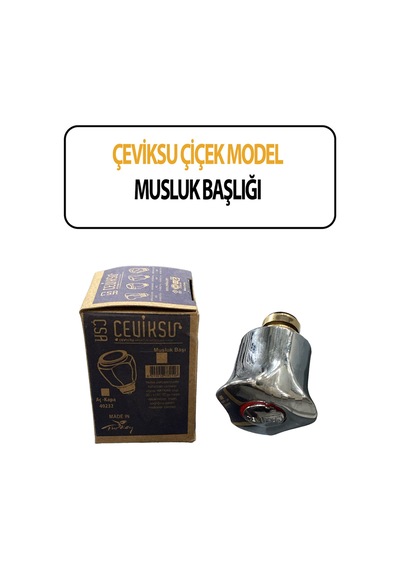 Çiçek Model Musluk Başlığı