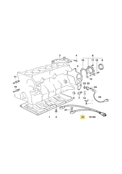 Bmw Uyumlu M50 M52 Motor Hella Vuruntu Sensörü 12141703276