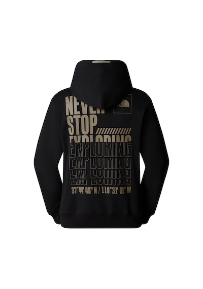 The North Face Coordinates Relaxed Erkek Kapüşonlu Sweatshirt-32313 siyah
