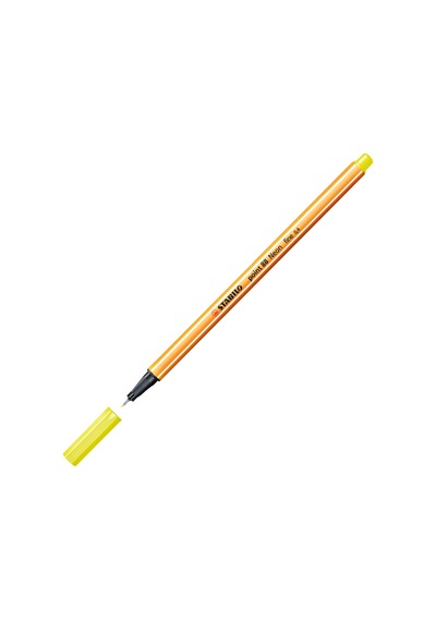 Stabilo Point 88-024 Floresan Sarı Fineliner Kalem 0.4