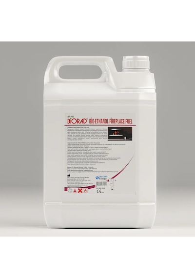 Biorad 5 Litre Bio Ethanol Bacasız Şömine Yakıtı Çok Renkli