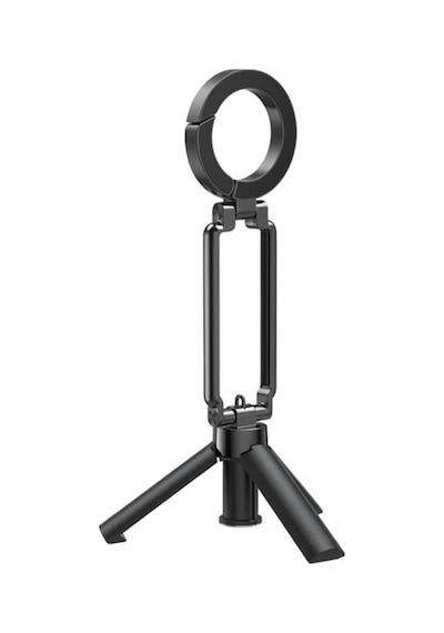 C208 Karabinalı Telefon Tutucu Klipsli Çanta Ve Kemer Askılı Tripod Stand