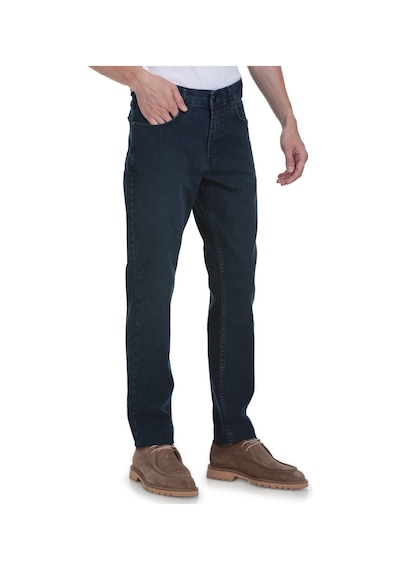 Hatemoğlu Lacivert Regular Fit 5 Cep Pamuklu Kot Pantolon 37461 Lacivert