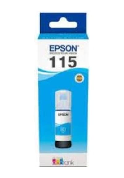 Epson 115 Cyan Mavi Şişe Mürekkep T07D24A L8160-L8180