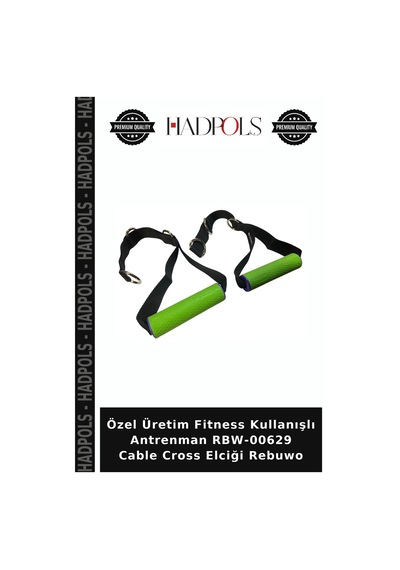 Özel Üretim Fitness Kullanışlı Antrenman Rbw-00629 Cable Cross Elciği Rebuwo