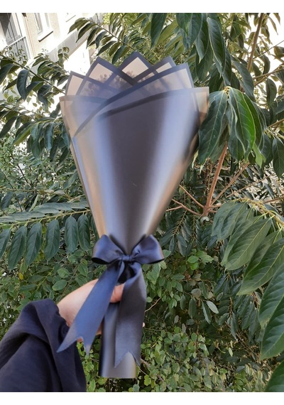 20 Li Led Işıklı Kenar Süslemeli Solmayan Gül Buketi Siyah Gül Dışı Siyah Siyah Cip D S