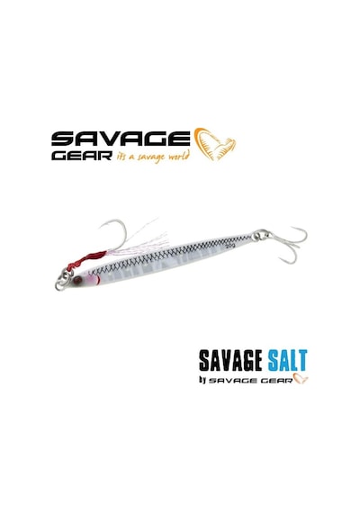 Savage Gear Sardine Slider Micro Jigs 10cm 30gr Jig Yem White Glow