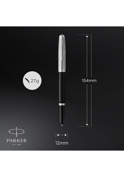 Parker 51 Siyah Ct, Dolma Kalem, F Uç Diğer
