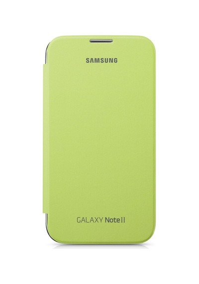 Orijinal Koruyucu Ekran Kapağı/flip-cover Efc-1j9flegstd Galaxy Note 2 / Note 2 Lte İle Uyumlu Limon Yeşili 50 x 22