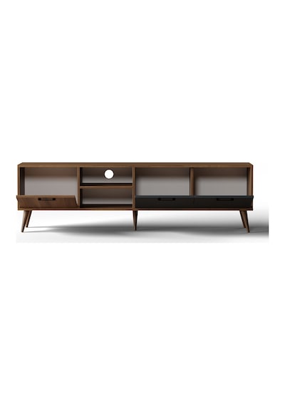 Mezza 1581 Exxen 180 Cm (AHŞAP AYAKLI) Tv Ünitesi Ürgüp - Antrasit Mezza 1581 Exxen 180 Cm (AHŞAP AYAKLI) Tv Ünitesi Ürgüp - Antrasit