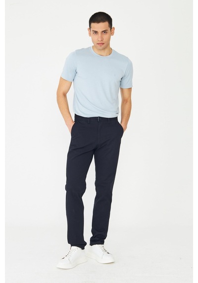 Lacivert Regular Fit Smart Casual Erkek Spor Pantolon Laci Lacivert Regular Fit Smart Casual Erkek Spor Pantolon Laci