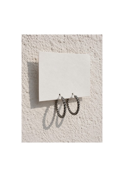Çelik Rose Gold Burgu Halka Küpe 4cm Çap -kararma Yapmaz Gümüş Tek Ebat Çelik Pembe