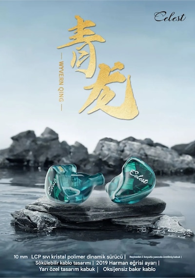 Kinera Celest Wyvern Qing İem 3.5mm Kulak İçi Kulaklık Sip101