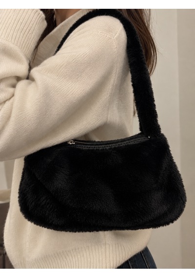 Elpida Bags Kadın Siyah Omuz Çantası Ve Aksesuar Hediye Seti Çanta, Kartlık, Cep Aynası, Toka Ve Charm
