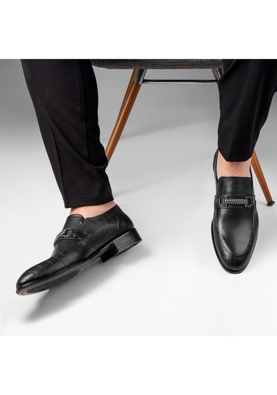Lunta Hakiki Deri Erkek Klasik Ayakkabı Loafer Klasik Ayakkabı