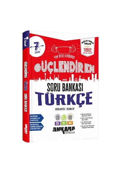 Ankara Yayıncılık 7. Sınıf Türkçe Soru Bankası Güçlendiren 2027 Iadesiz
