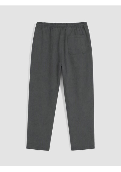 LC Waikiki Lc Waıkıkı Antrasit Relax Fit Gabardin Erkek Pantolon