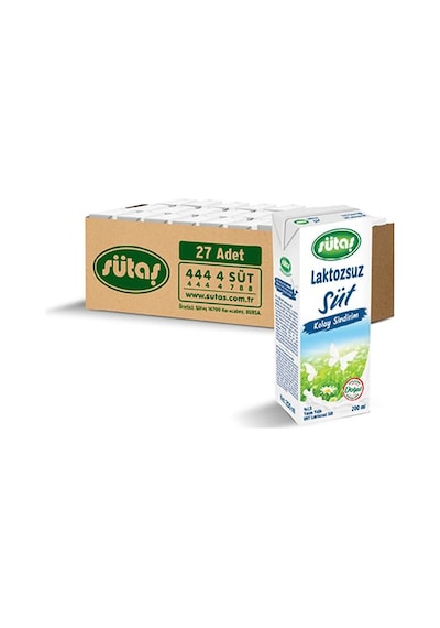 Laktozsuz Süt 200 Ml 27 Adet