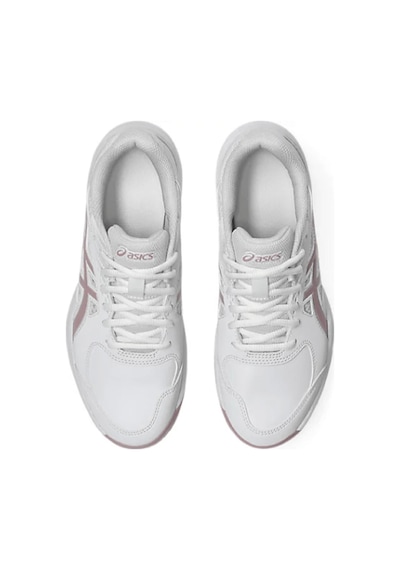 Asics Court Slide 4 Beyaz Pembe Kadın Tenis Ayakkabısı