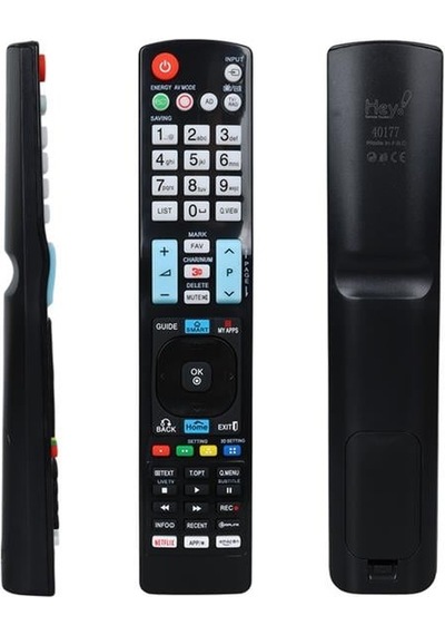 Hey Rm-l930+3 Netflix Tuşlu Lcd Led Tv Üniversal Kumanda