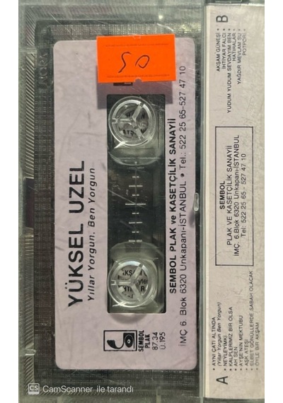 Plak Değildir Kaset Tir Yüksel Uzel Yıllar Yorgun Ben Yorgun Ka