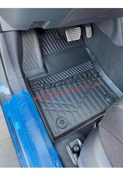 Toyota Chr C-hr 2025 3d Kauçuk Kokusuz Havuzlu Paspas