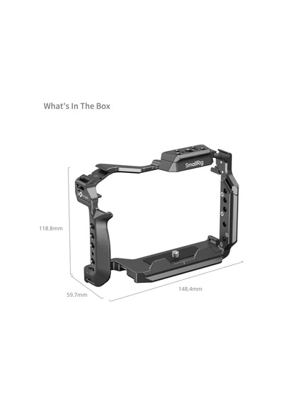 Smallrig Kafes 4902 Panasonic Lumıx S1 Iı / S1 Iıe / S1r Iı / S5 Iı / S5 Iıx / G9 Iı İçin