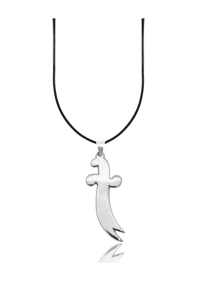 Oya Silver İri Parlak Hz. Ali Zülfikar Kılıcı Gümüş Kolye Ucu 5.9x2.1cm Oyot337