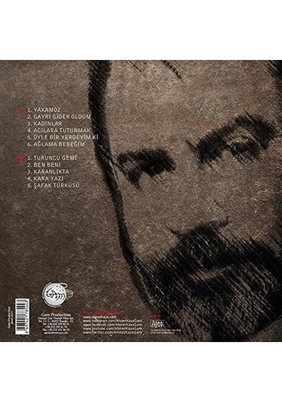 Ahmet Kaya - Yıldızlar Ve Yakamoz - Plak - 33 Devir Lp