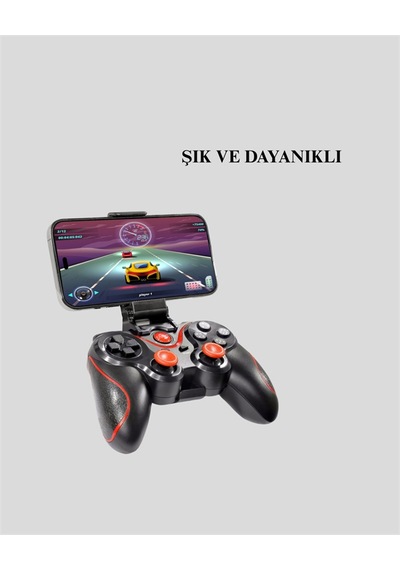 Bluetooth Kablosuz Oyun Kolu Android İphone Pc Uyumlu - Lisinya