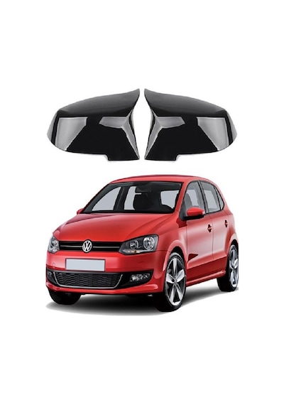 Volkswagen Polo 2009-2017 Araca Özel Batman Yarasa Ayna Kapağı P