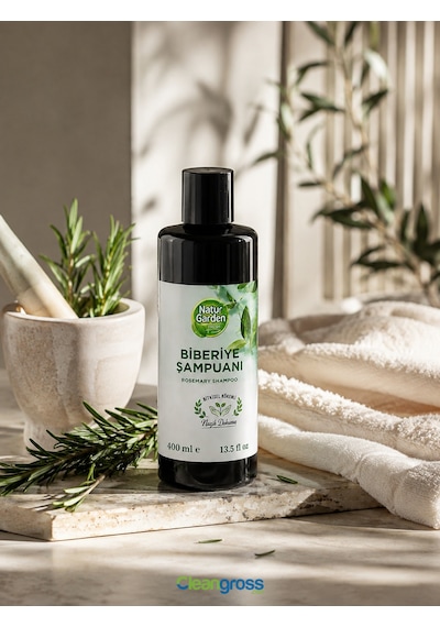 Natur Garden Fresh Naturgarden Biberiye Özlü Saç Bakım Şampuanı 400 Ml Besleyici Ve Güçlendirici Bakım, Tüm Saç Tipleri İçin