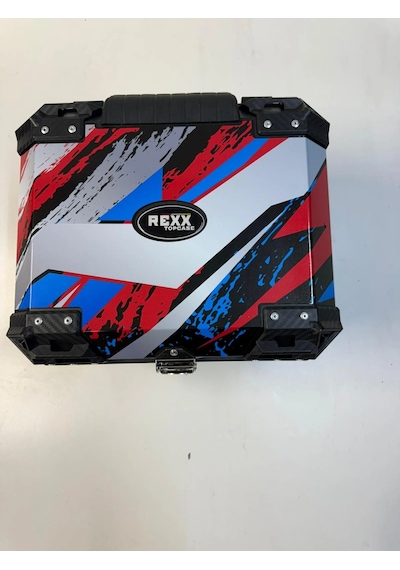 Rexx 45 Litre Abs Motosiklet Arka Çanta - 03-renkli Tek Renk