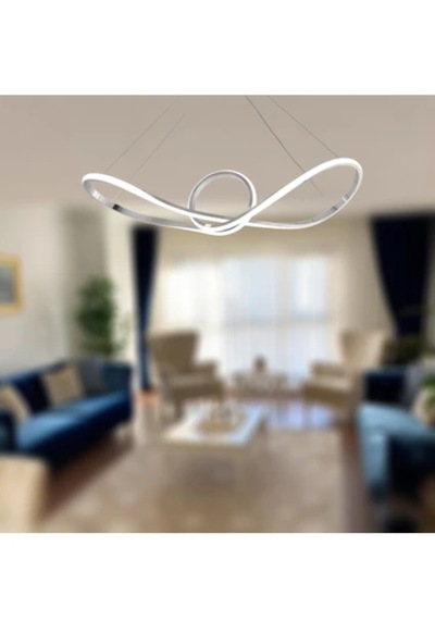 Modern Led Avize 3 Renk Işık Beyaz-gün Işığı-sarı