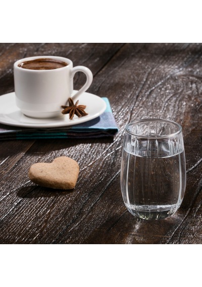Paşabahçee 42012 Linka 6'lı Kahve Yanı Su Bardağı - 110 Ml Çok Renkli