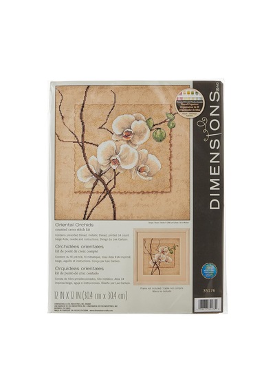 Dimensions Sayılı Çapraz Çubuk Seti, Oryantal Orkide