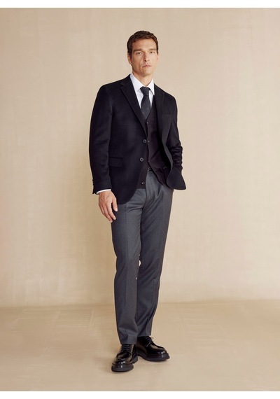 Brooks Brothers Siyah Erkek Slim Fit Ceket Bbfw25mbl018
