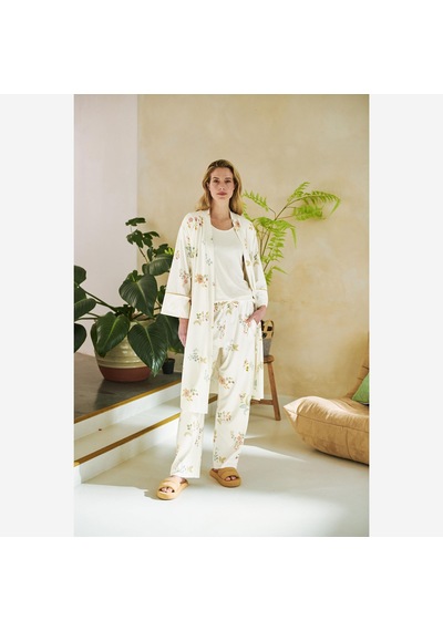 Pip Studio Beyaz Viscose Pantolon
